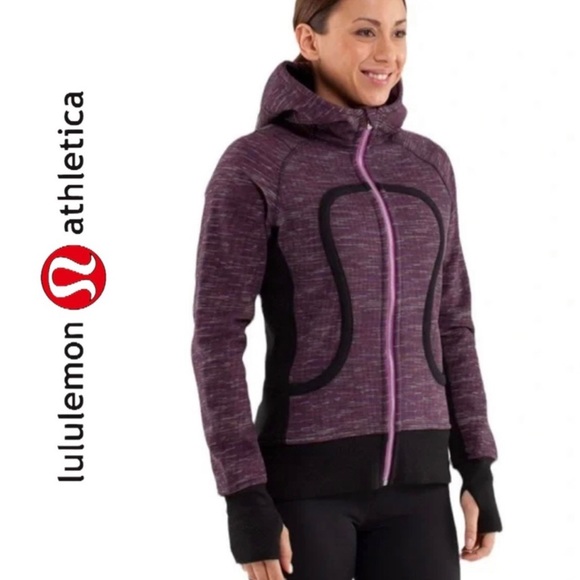 lululemon athletica Tops - Lululemon Scuba Hoodie Hoodie Wee Are From Space
Black March Multi Size 6